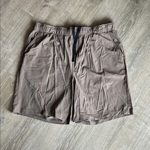 Men's Dark Tan Shorts by Glacier Performance